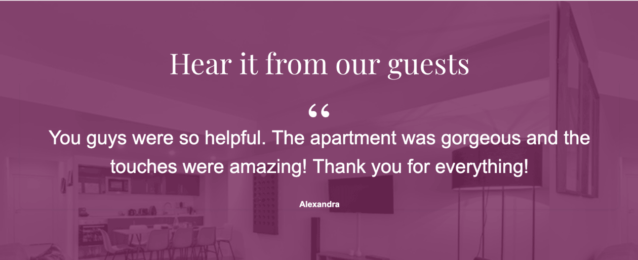 marketing testimonial