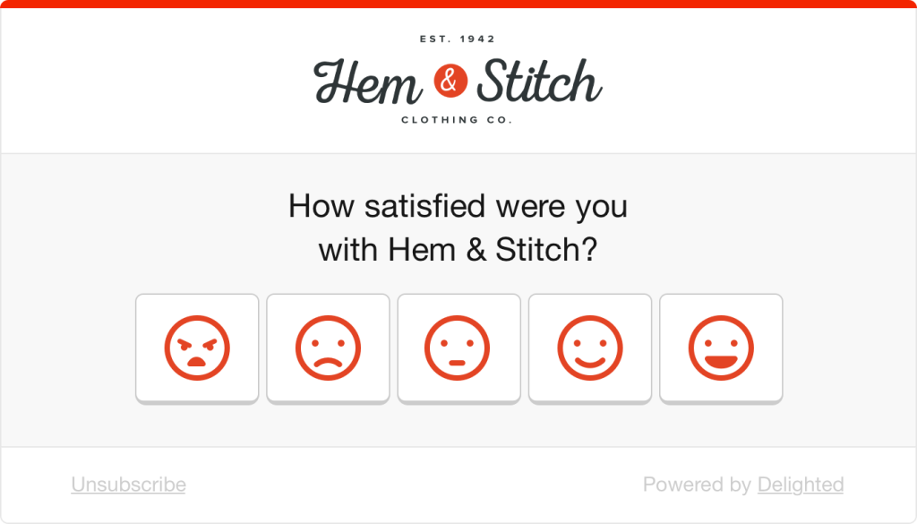 Graphic survey question example