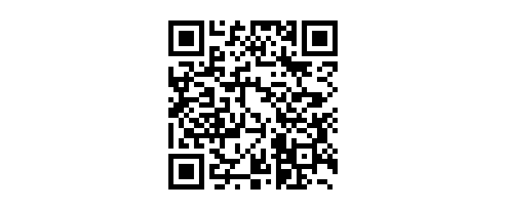 QR code survey example