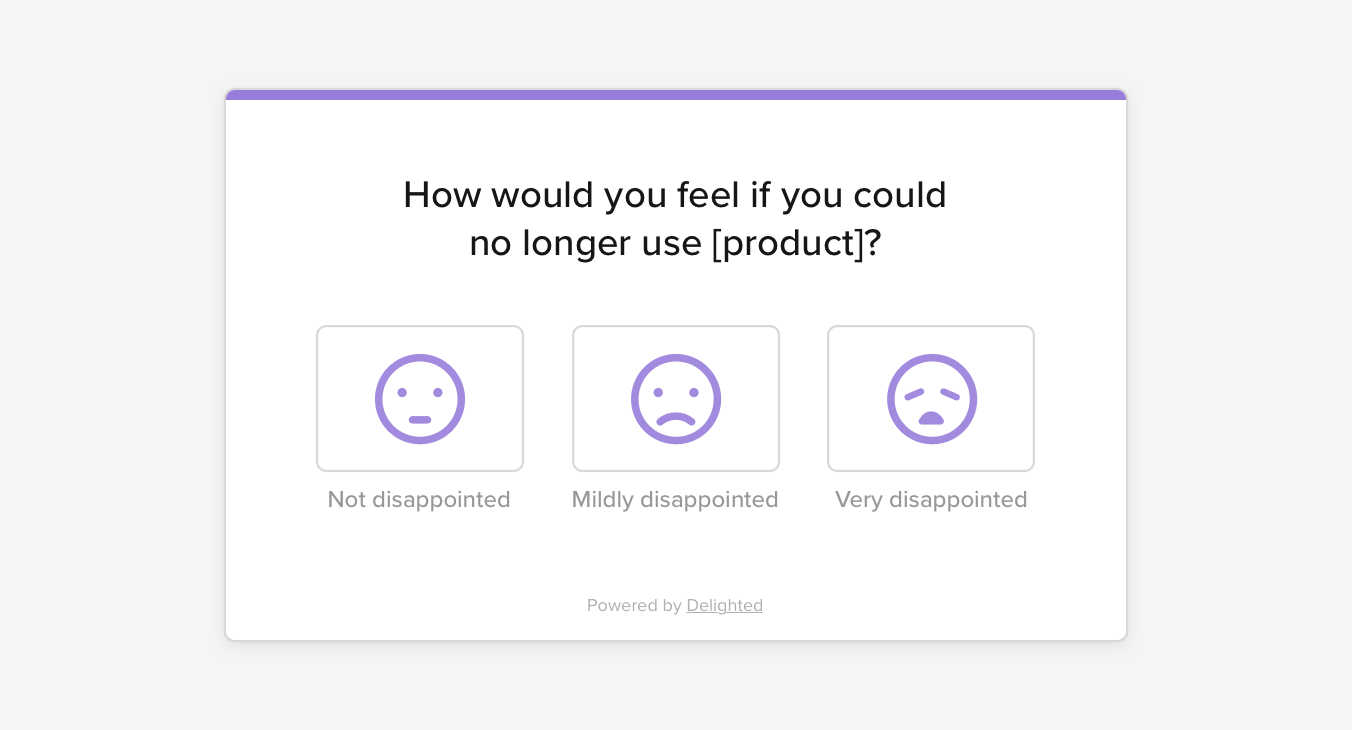 Product feedback surveys