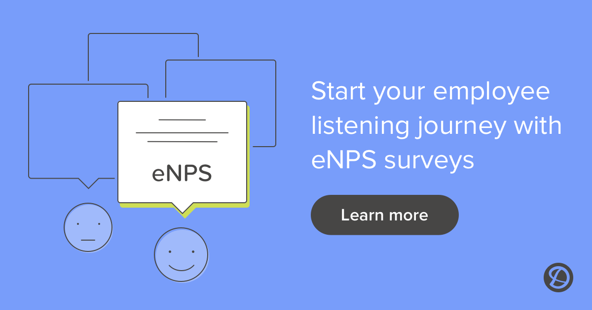 eNPS survey journey - Getting started on 10xPeople - Awards