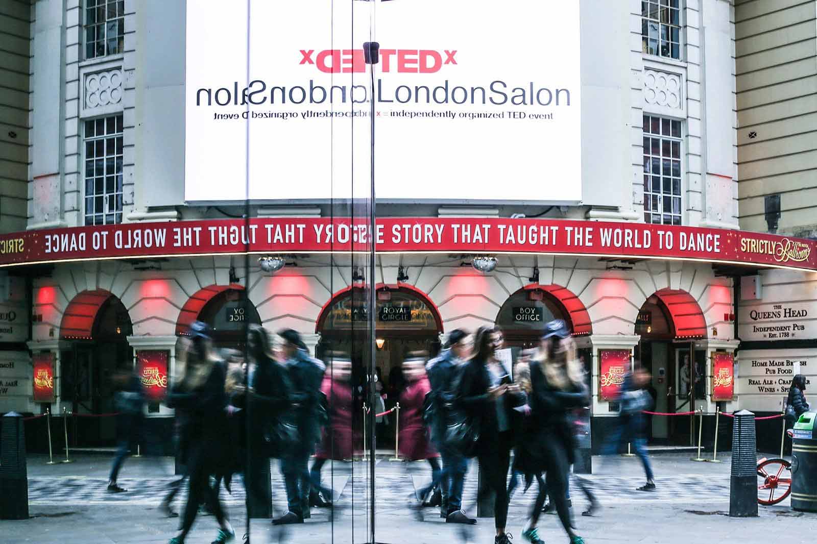 TEDx billboard in London
