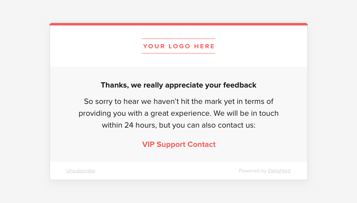 Survey design thank you image