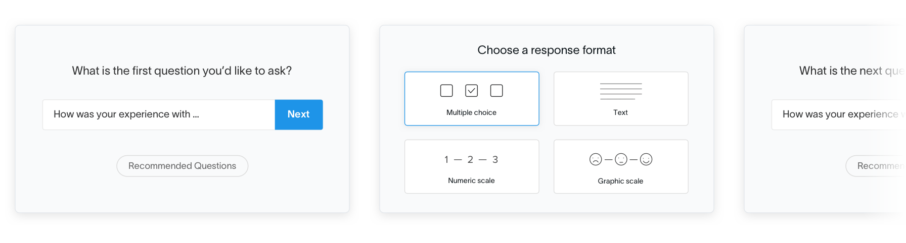 Create an online survey from scratch