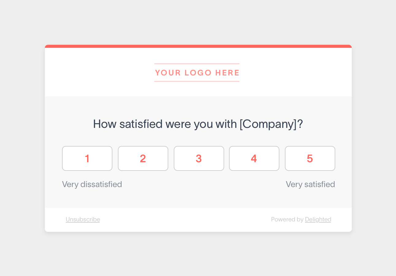 customer satisfaction software survey example