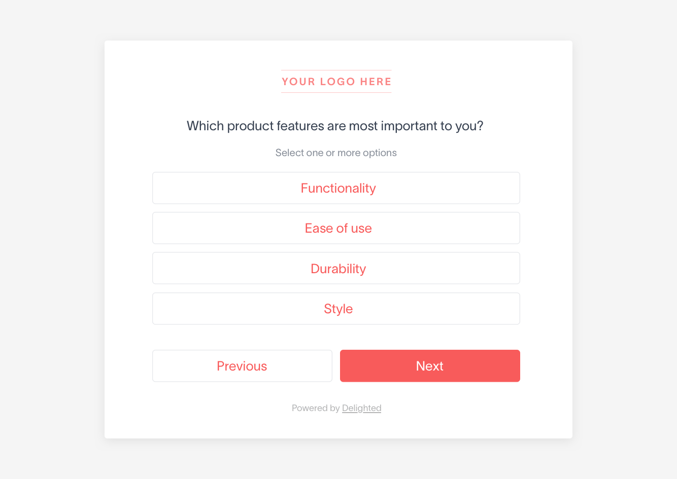 Multiple-Choice-Frage mit Mehrfachauswahl Beispiel