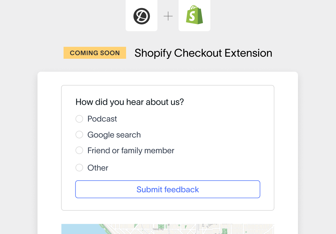 Delighted's shopify checkout extension