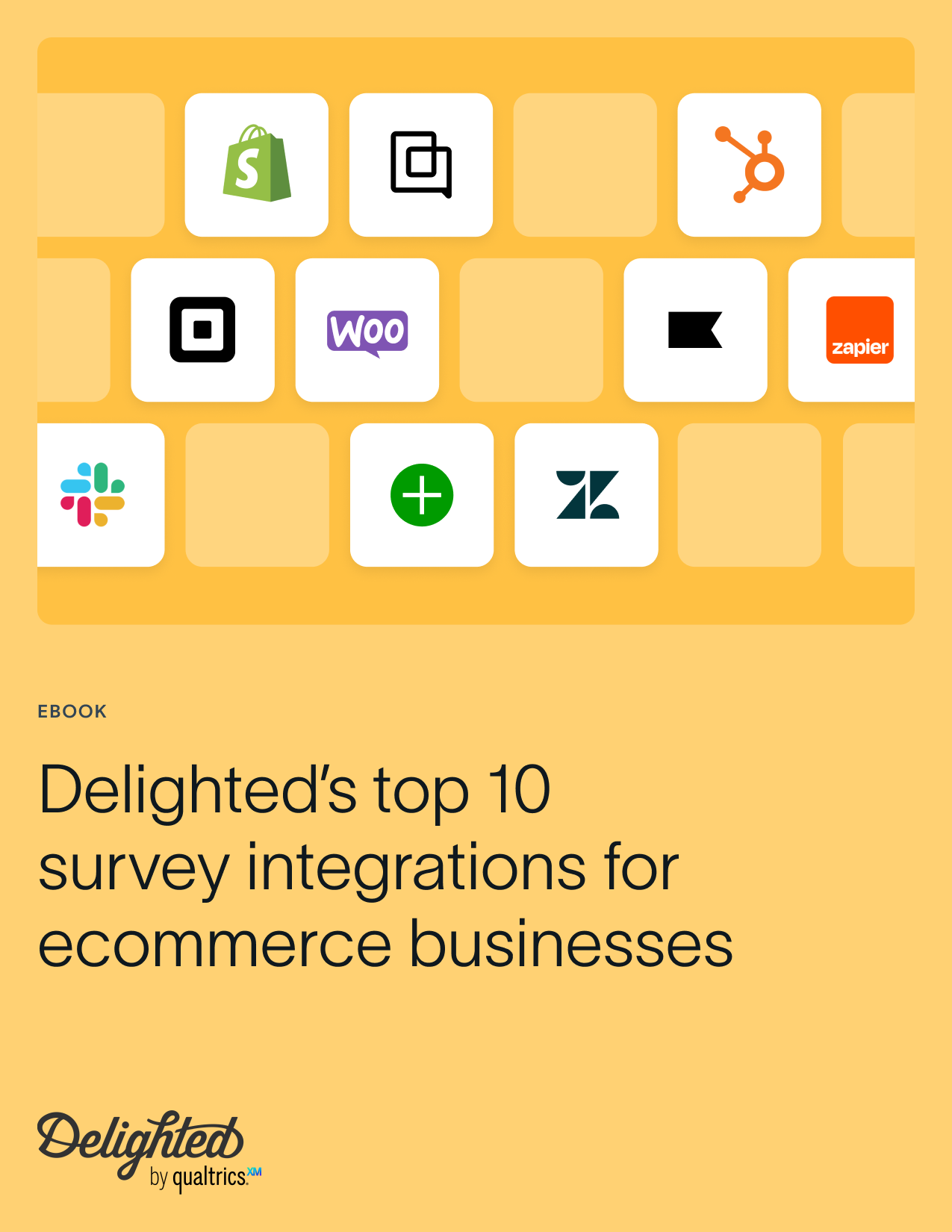 Top 10 ecommerce integrations ebook cover